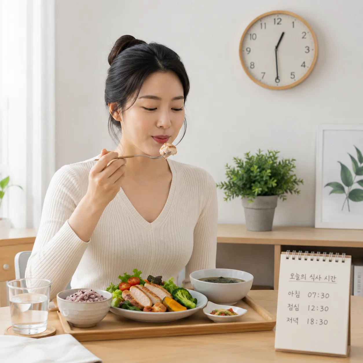식욕 조절에 도움이 되는 식습관